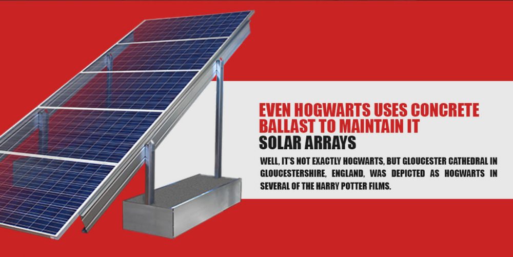 Concrete Construction And Solar Ballasts for Solar Energy