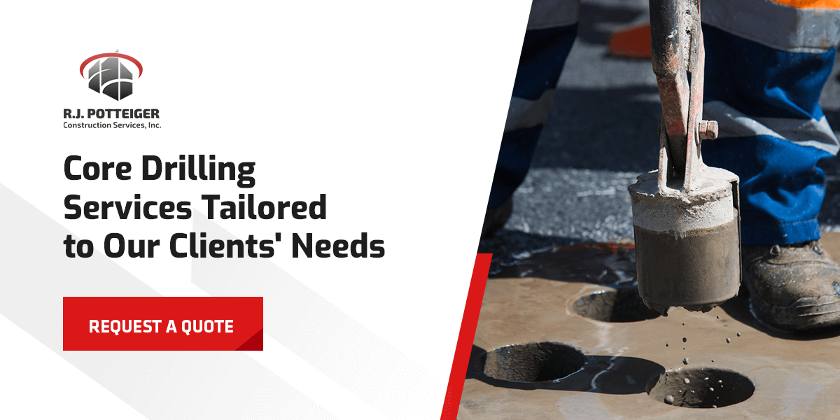 Concrete Core Drilling Services | R.J. Potteiger Inc.